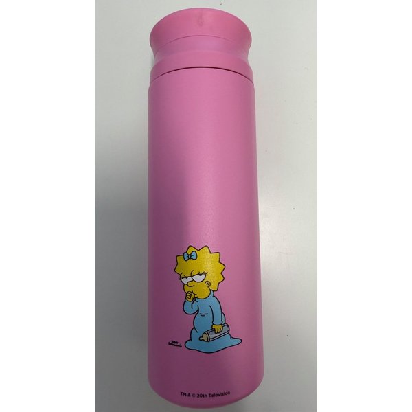 HOLY STONE Isolierflasche HOLY Thermo Shaker Becher Simpsons Edition 700ml Edelstahl Maggie rosa
