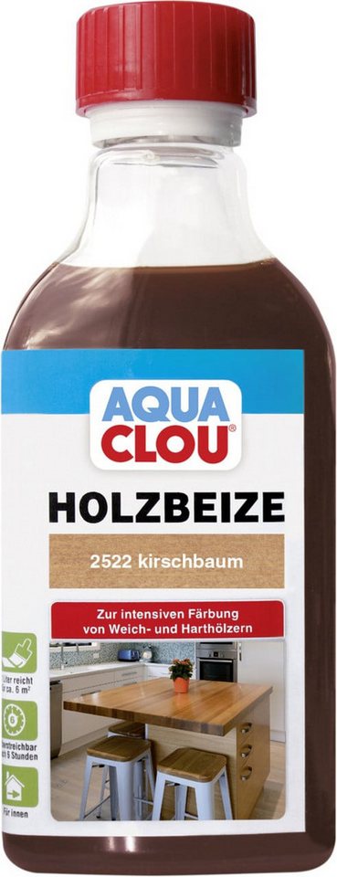 Aqua Clou Holzbeize Aqua Clou Holzbeize 250 ml kirschbaum – Bild 3 von 3