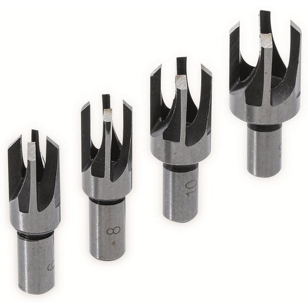 BGS technic Holzbohrer BGS TECHNIC Zapfenbohrer-Satz DIY 6838, 4-teilig