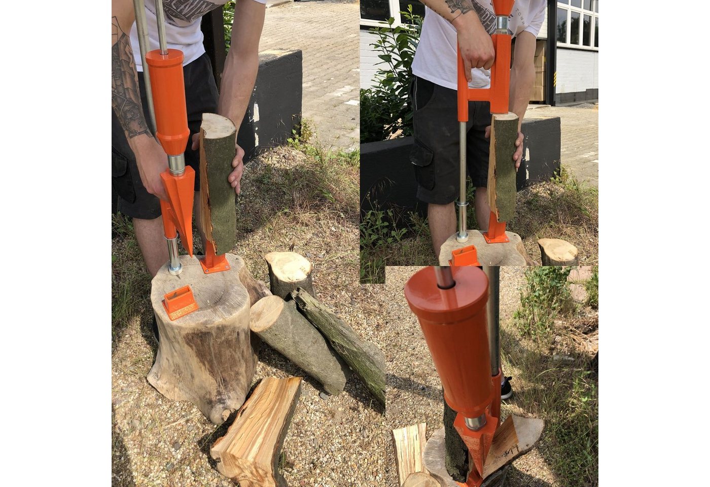 Forest Master Holzspalter Forest Master© Smart Splitter Holzspalter manuell Typ FMSS – Bild 5 von 5