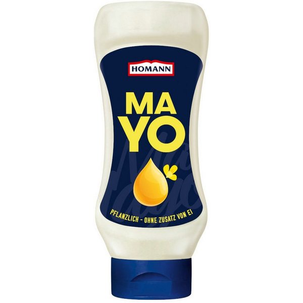 Homann Saucen, Homann Mayonnaise Pflanzliche Mayonnaise Squeezeflasche 430ml