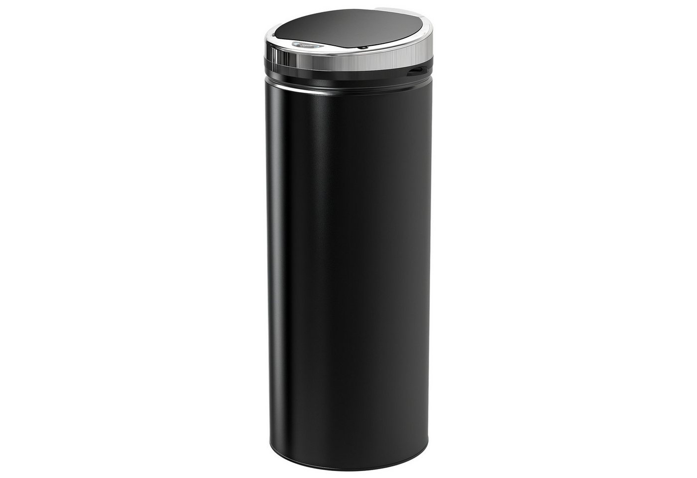 HOMCOM Mülleimer Sensor 50L mit Bewegungssensor Abfalleimer Schlafzimmer, für Bad, Büro, Küche, Esszimmer, Stahl, Schwarz – Bild 2 von 5