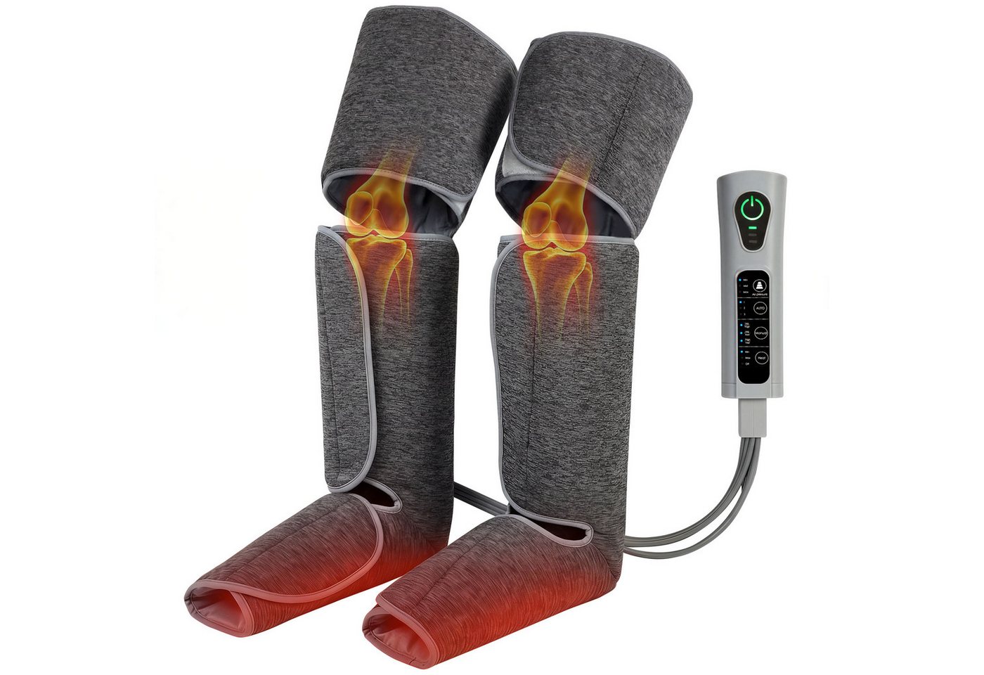 HOMCOM Shiatsu-Massagegerät Beinmassagegerät mit Kompression, Beinmassagegerät 1-tlg., Beinmassager, für Männer und Frauen – Bild 2 von 5