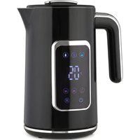 HOMCOM Wasserkocher Edelstahl 1,7L 2200W Teekocher mit Schnellkochfunktion, 6 Temperaturstufen, Doppelwandig, Herausnehmbarem Kalkfilter, Warmhaltefunktion, Aut