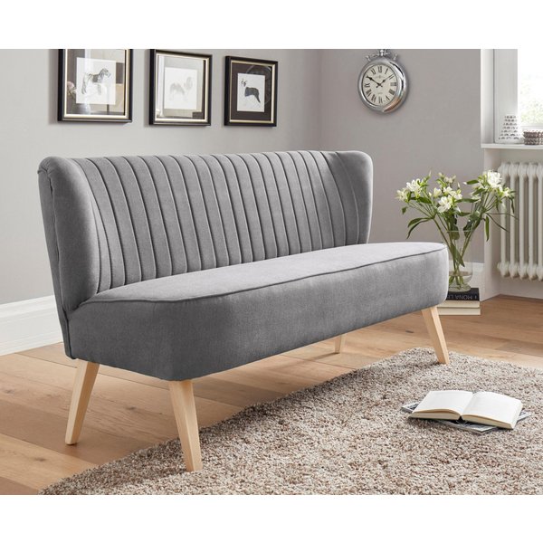 Home affaire 2-Sitzer Campi Küchensofa, Breite 140cm, Komfortsitzhöhe 46cm, bequemes Küchensofa, frei im Raum stellbar