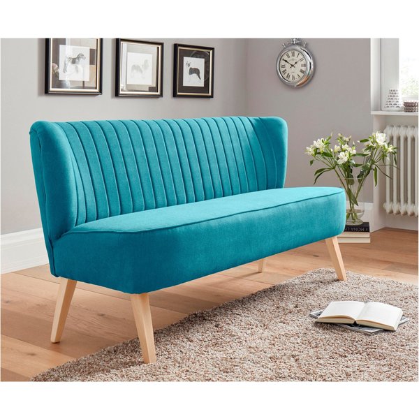 Home affaire 2-Sitzer Campi Küchensofa, Breite 140cm, Komfortsitzhöhe 46cm, bequemes Küchensofa, frei im Raum stellbar
