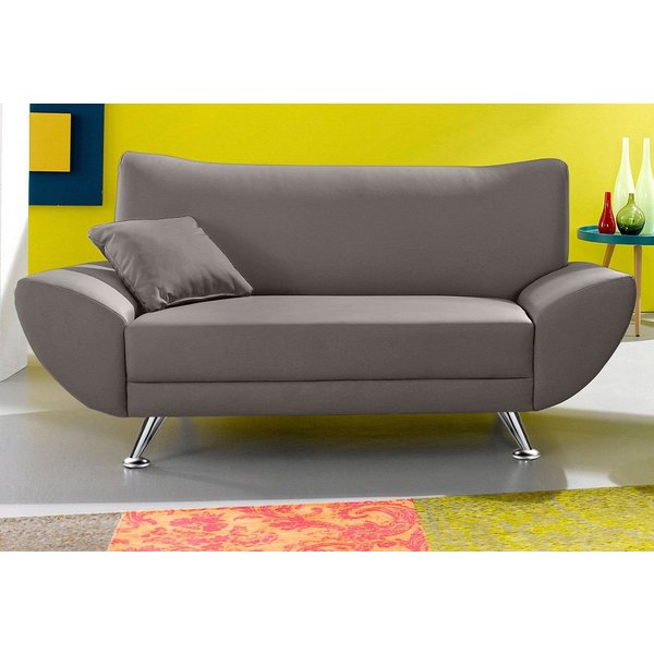 Home affaire 2-Sitzer Saltare, elegant & komfortabel, toller Designfuß, Breite 174cm, bequem, bequeme Armlehnen