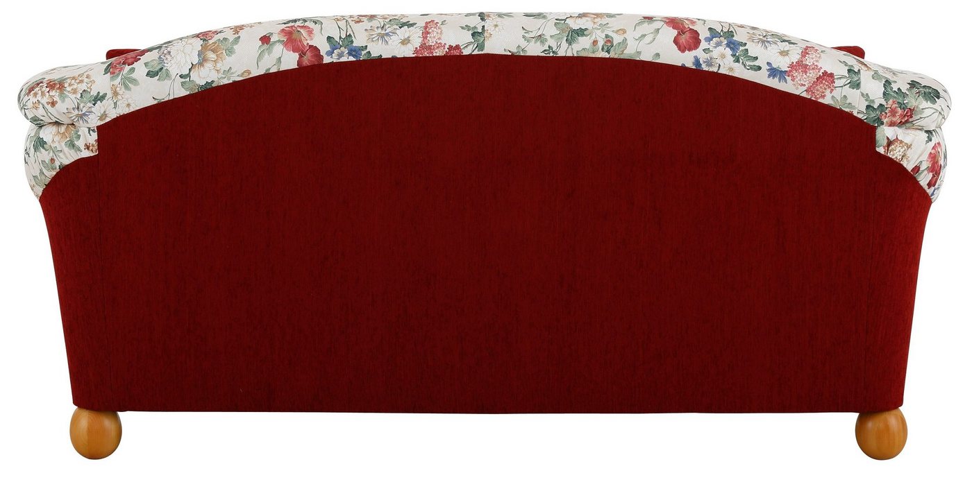 Home affaire 3-Sitzer Milano, bequemes Sofa mit geschwungenen Armlehnen, Landhaus-Stil – Bild 3 von 5
