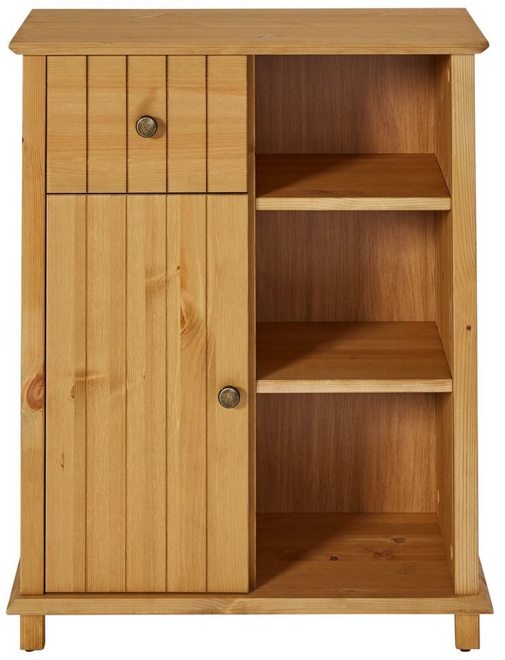Home affaire Badkommode Vili, Badezimmerschrank, Unterschrank, Breite 60 cm, aus Massivholz – Bild 4 von 5