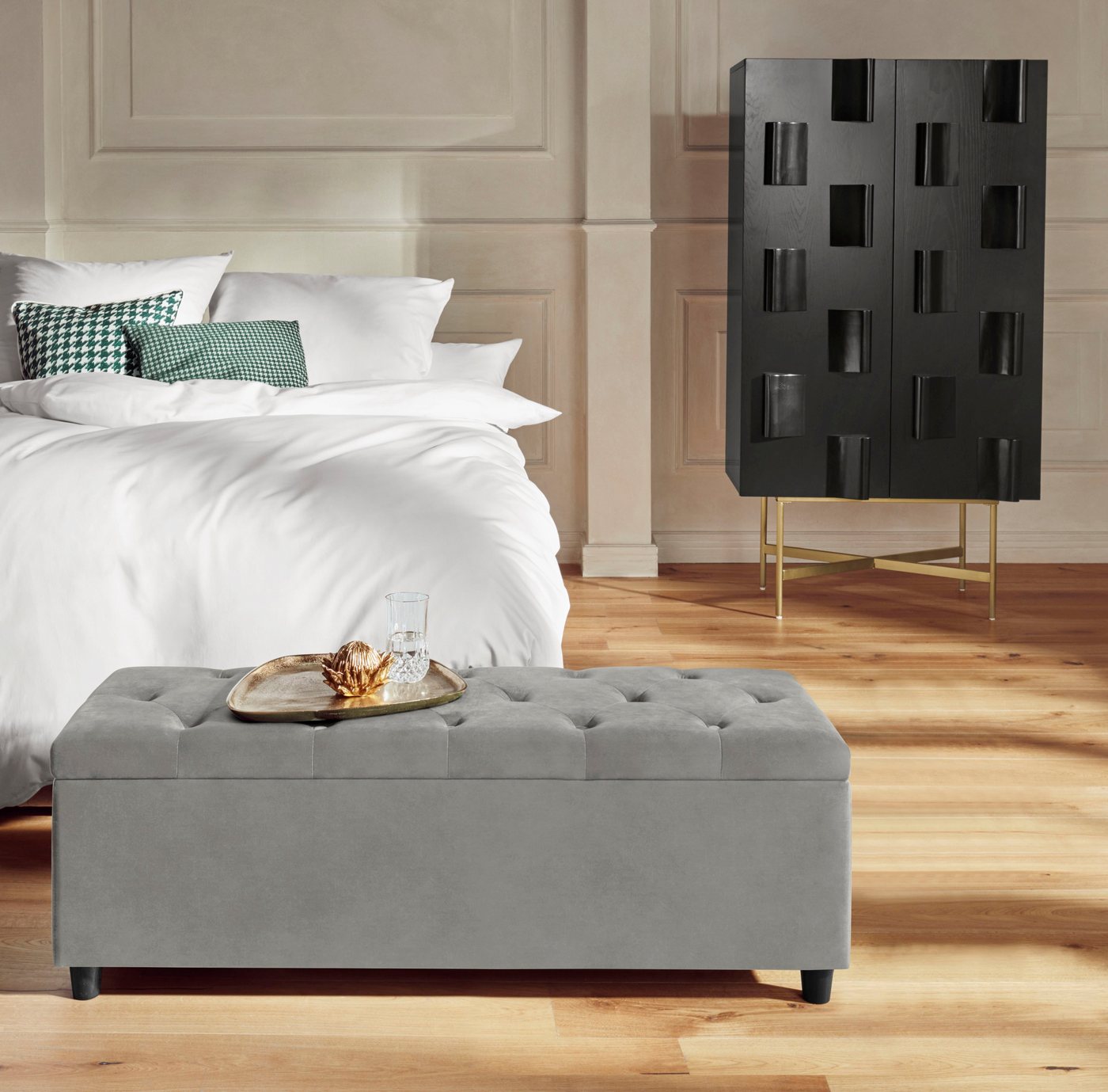 Home affaire Bettbank Relaxy, gesteppt, mit Staufach – Bild 2 von 5