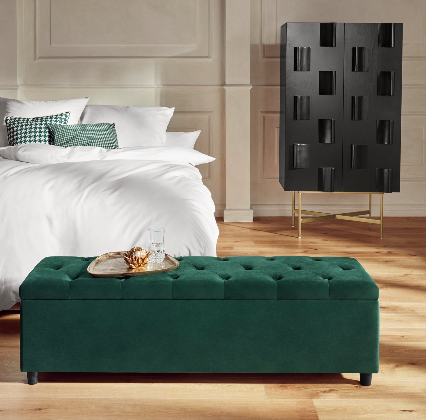 Home affaire Bettbank Relaxy, gesteppt, mit Staufach – Bild 2 von 5