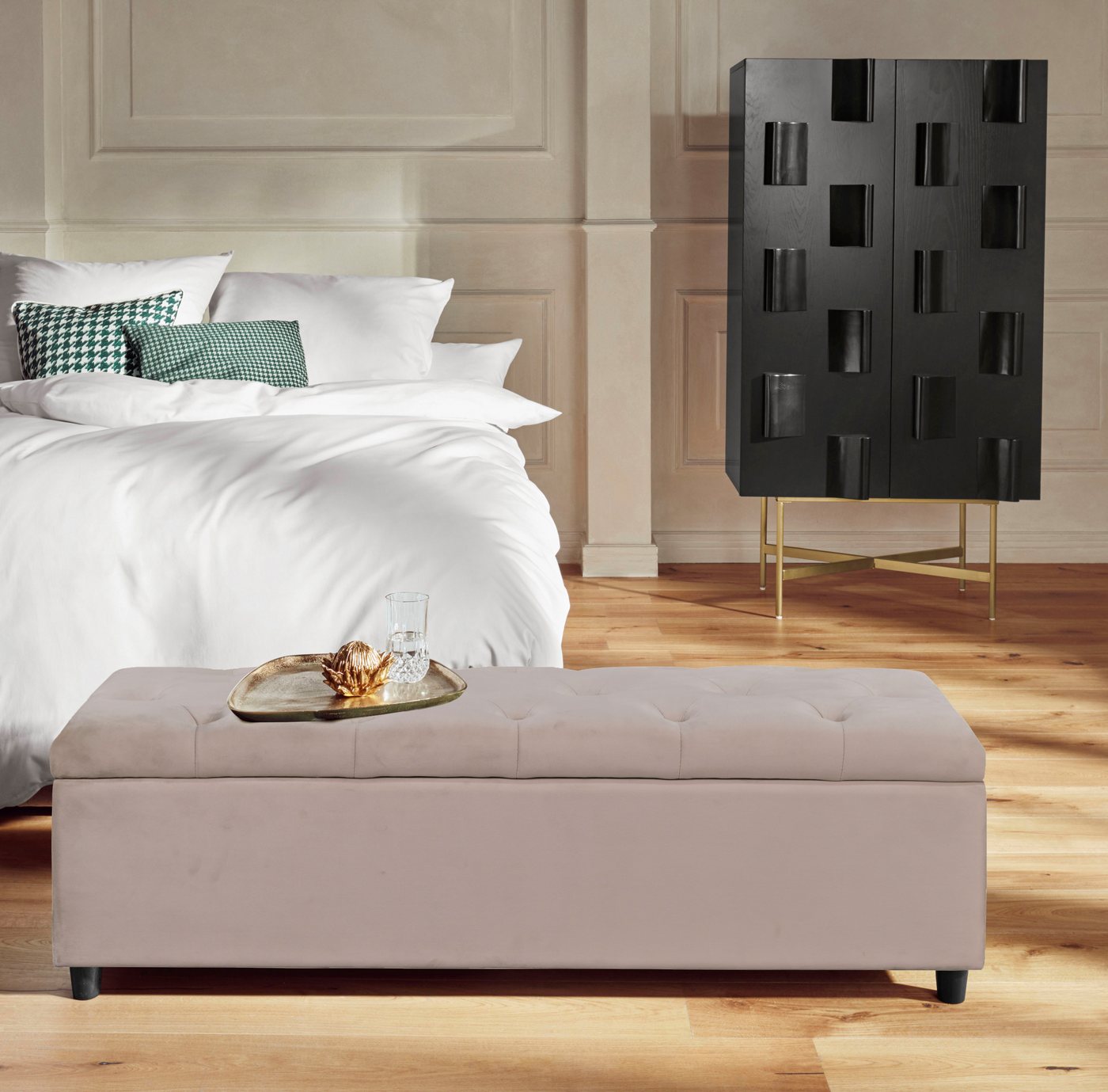 Home affaire Bettbank Relaxy, gesteppt, mit Staufach – Bild 2 von 5