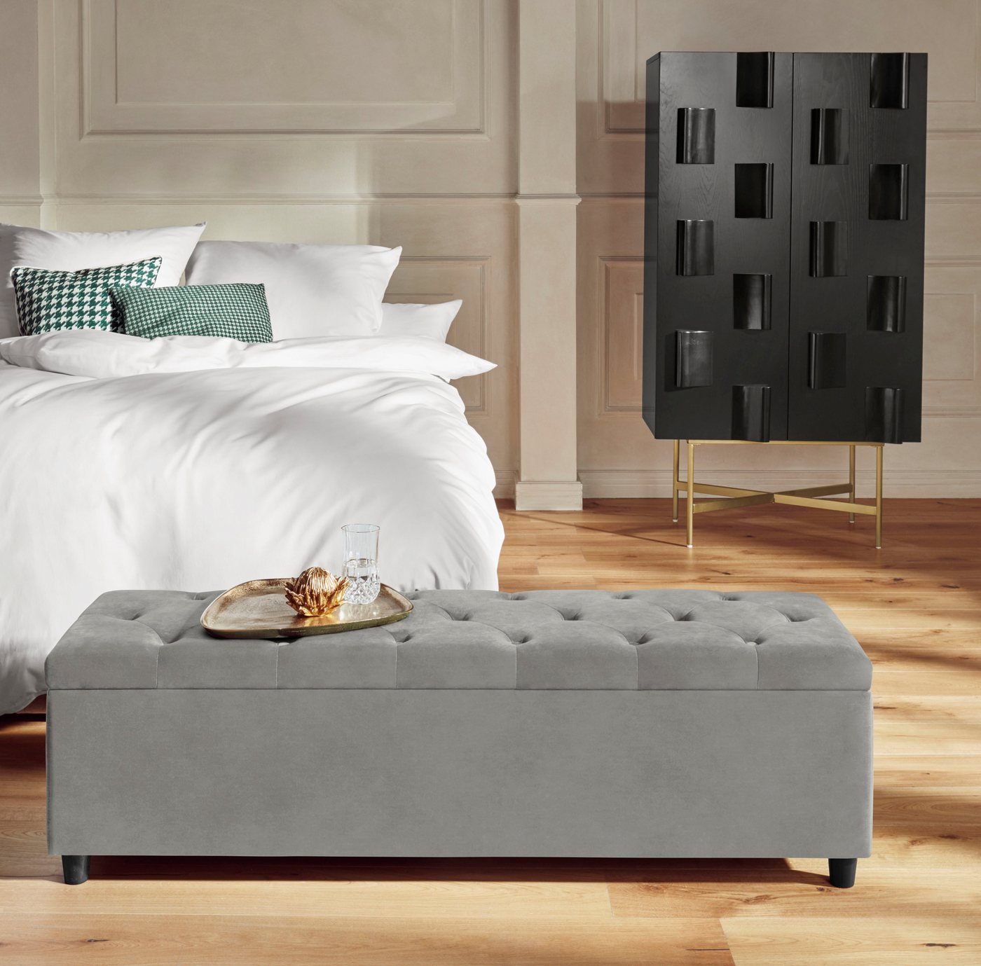 Home affaire Bettbank Relaxy, gesteppt, mit Staufach – Bild 2 von 5