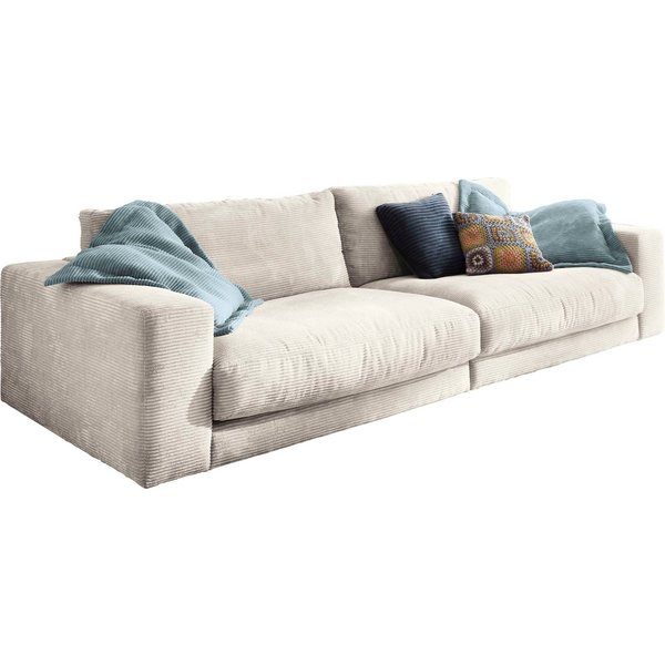 Home affaire Big-Sofa Enisa, bequeme, legere Polsterung B/T/H: 290/127/85 cm, Mega Sofa, Zeitloses und stylisches Loungemöbel, in Fein- und Breitcord