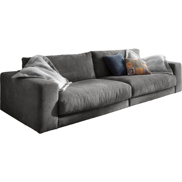 Home affaire Big-Sofa Enisa, bequeme, legere Polsterung B/T/H: 290/127/85 cm, Mega Sofa, Zeitloses und stylisches Loungemöbel, in Fein- und Breitcord