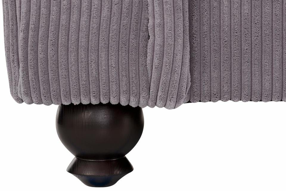 Home affaire Big-Sofa King Henry Mega Sofa, viel Platz, Breite 242cm, Federkern, in legerer Polsterung und vielen losen Kissen – Bild 4 von 5