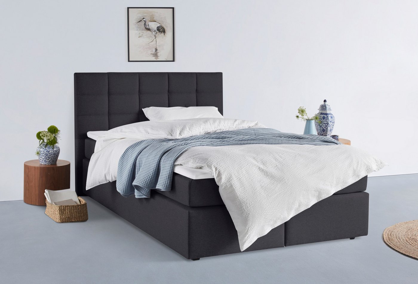 Home affaire Boxbett Carde, wahlweise mit Bettkasten, in H2, H3 & H4 erhältlich – Bild 2 von 5