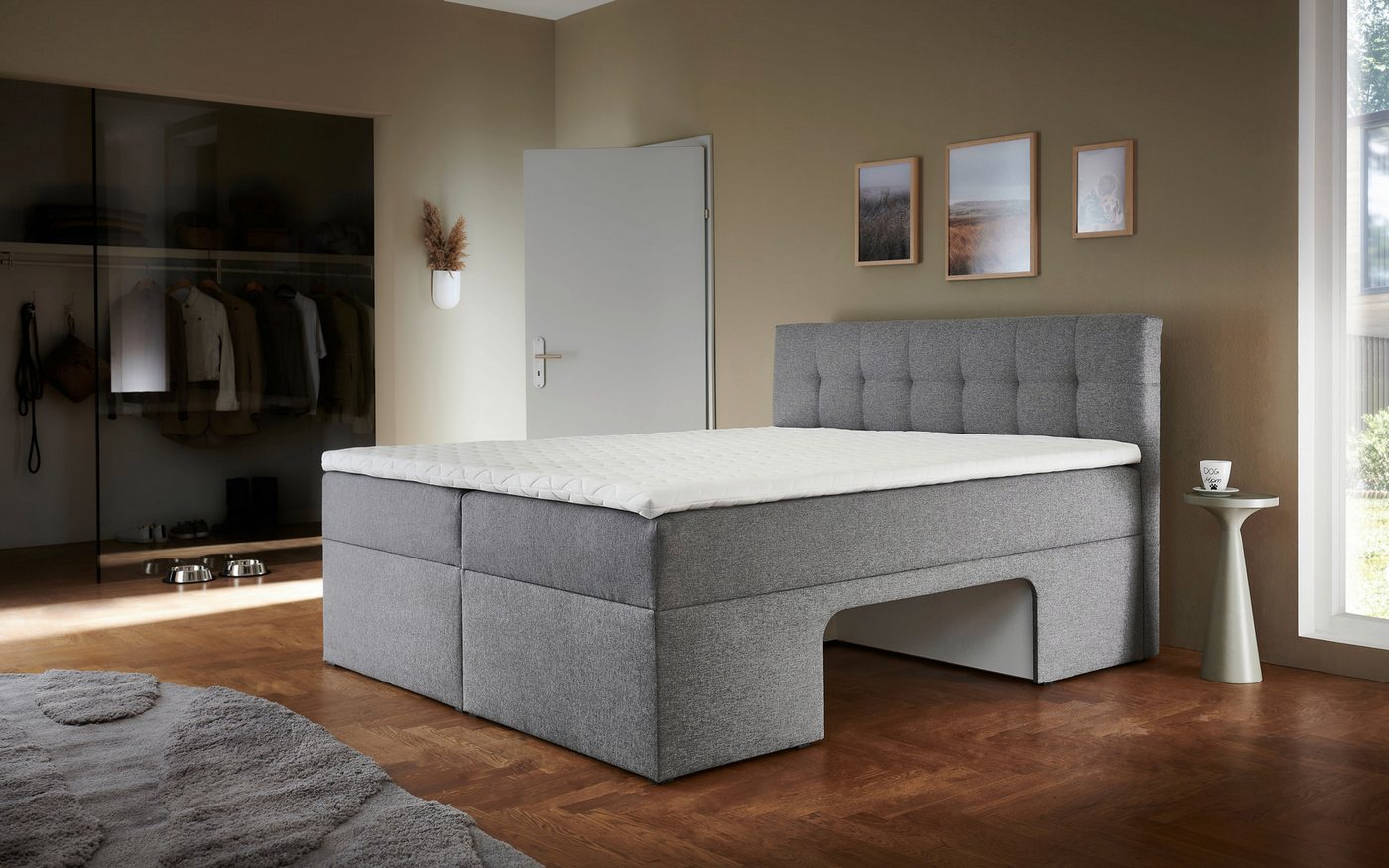 Home affaire Boxbett Carolin, mit Nische inkl. gepolsterter Unterlage für Haustiere – Bild 3 von 5