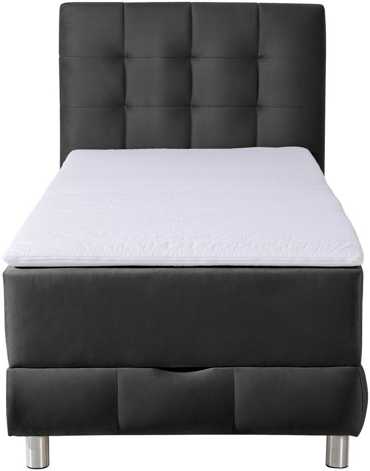 Home affaire Boxbett Vaasa, inkl. Bettkasten & Topper, XXL-Ausführung, Überlänge 220 cm – Bild 3 von 5