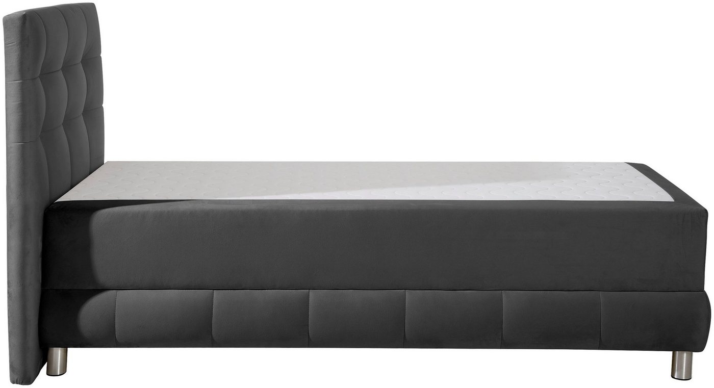 Home affaire Boxbett Vaasa, inkl. Bettkasten & Topper, XXL-Ausführung, Überlänge 220 cm – Bild 4 von 5