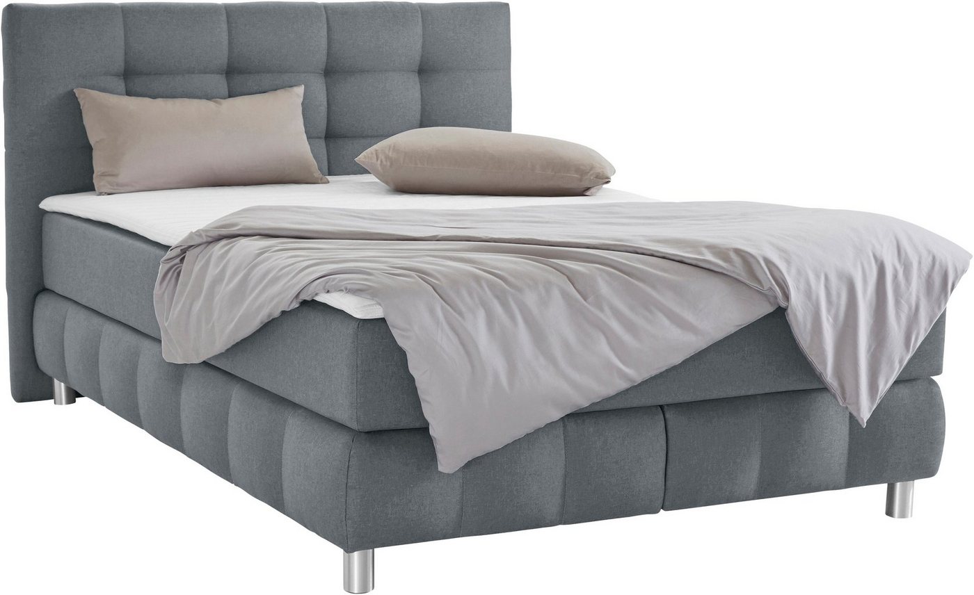 Home affaire Boxspringbett Salo, incl. Topper, 6 Breiten, 2 Härtegrade, TFK auch in Härtegrad 4 – Bild 2 von 5
