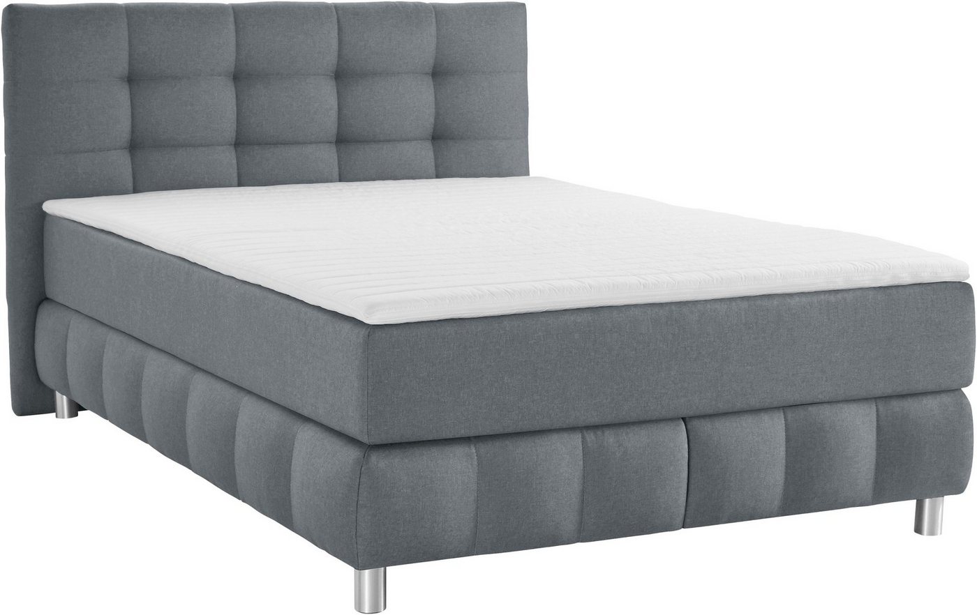 Home affaire Boxspringbett Salo, incl. Topper, 6 Breiten, 2 Härtegrade, TFK auch in Härtegrad 4 – Bild 3 von 5
