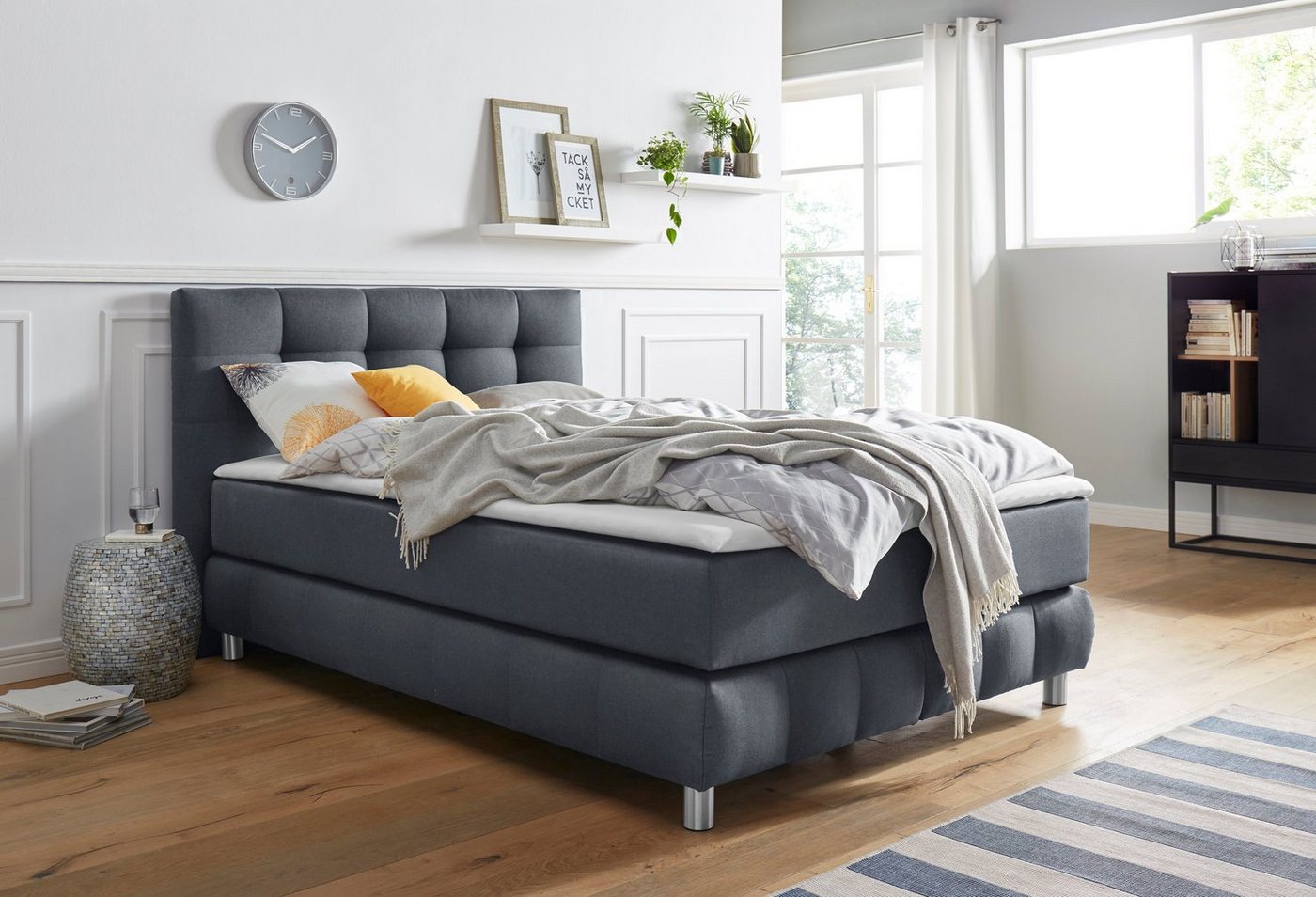 Home affaire Boxspringbett Salo, incl. Topper, 6 Breiten, 2 Härtegrade, TFK auch in Härtegrad 4 – Bild 4 von 5