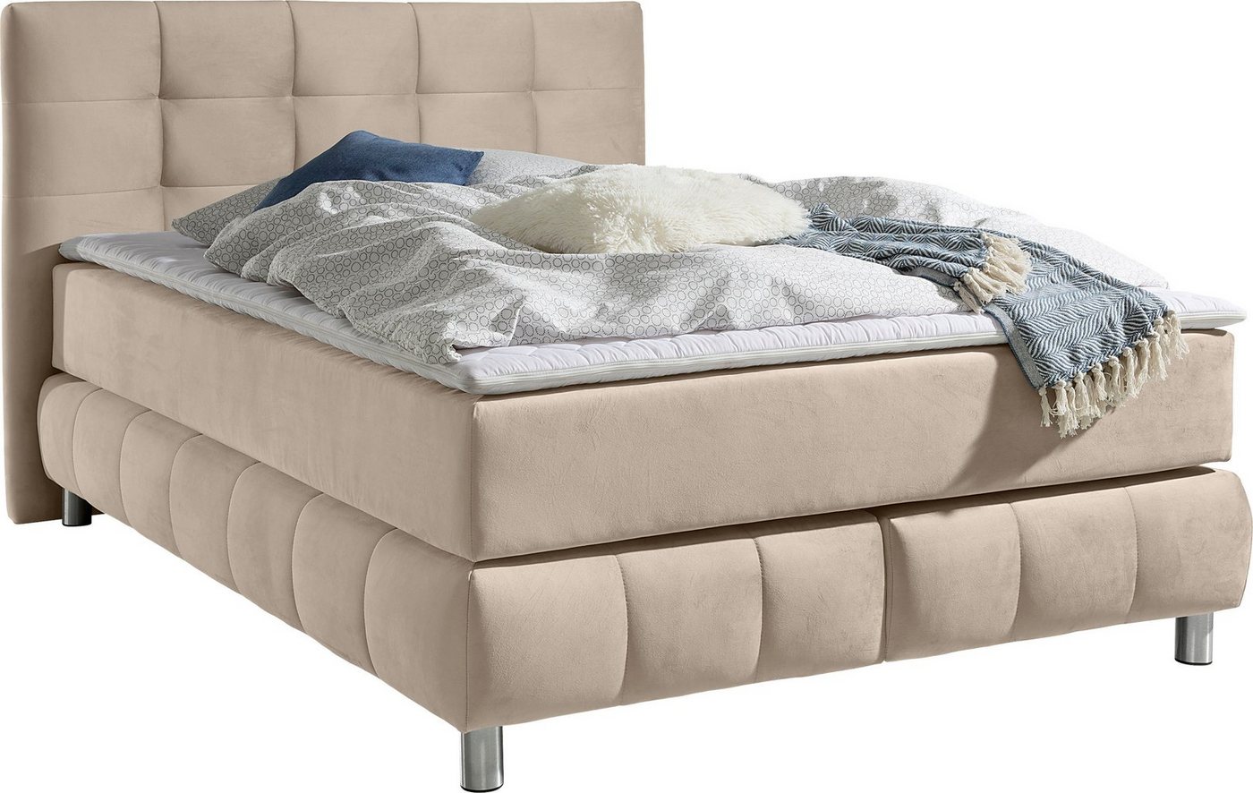 Home affaire Boxspringbett Salo, incl. Topper, 6 Breiten, 2 Härtegrade, TFK auch in Härtegrad 4 – Bild 4 von 5