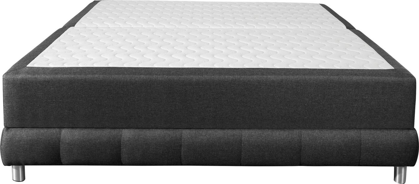Home affaire Boxspringbett Vaasa, für Dachschrägen geeignet, inkl. Bettkasten und Topper – Bild 4 von 5