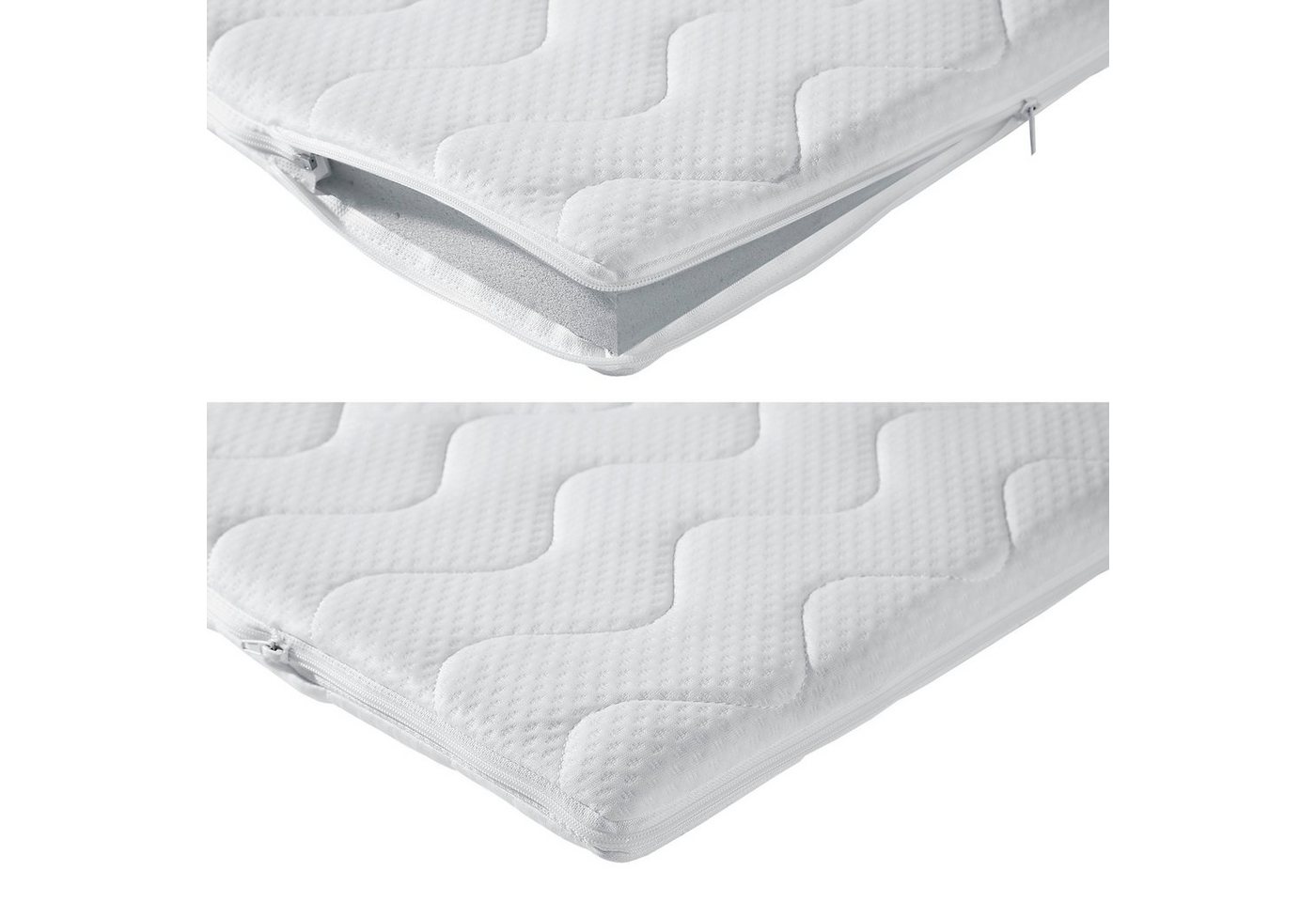 Home affaire Boxspringbett Wehma, inkl. Topper in 3 verschiedenen Matratzen, auch in Samtstoff – Bild 5 von 5