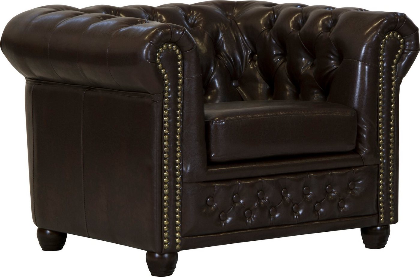 Home affaire Chesterfield-Sessel Rysum Sessel, passend zur Serie "Rysum" B/T/H: 94/86/72 cm – Bild 2 von 5