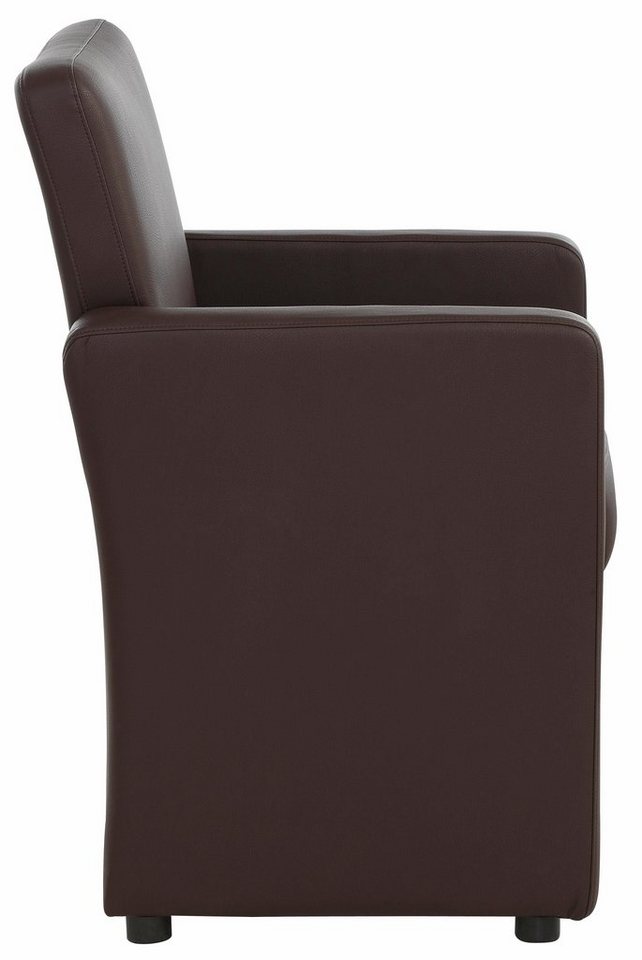 Home affaire Cocktailsessel Bologna, in verschiedenen Farben und Materialien erhältlich – Bild 4 von 5