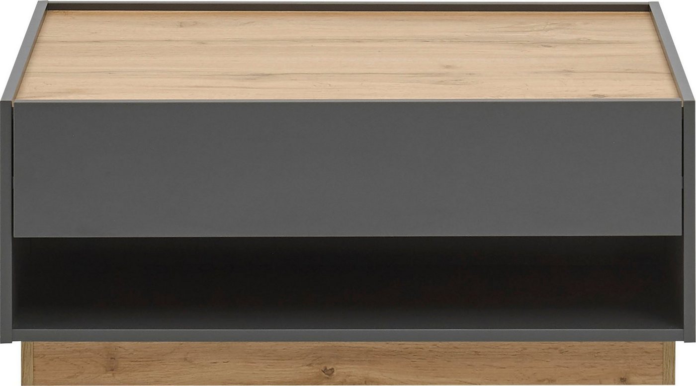 Home affaire Couchtisch City/Giron, Beistelltisch, Wohnzimmertisch, Sofatisch, Tisch, mit einem praktischen Schubkasten, in mehreren Farben verfügbar – Bild 2 von 5