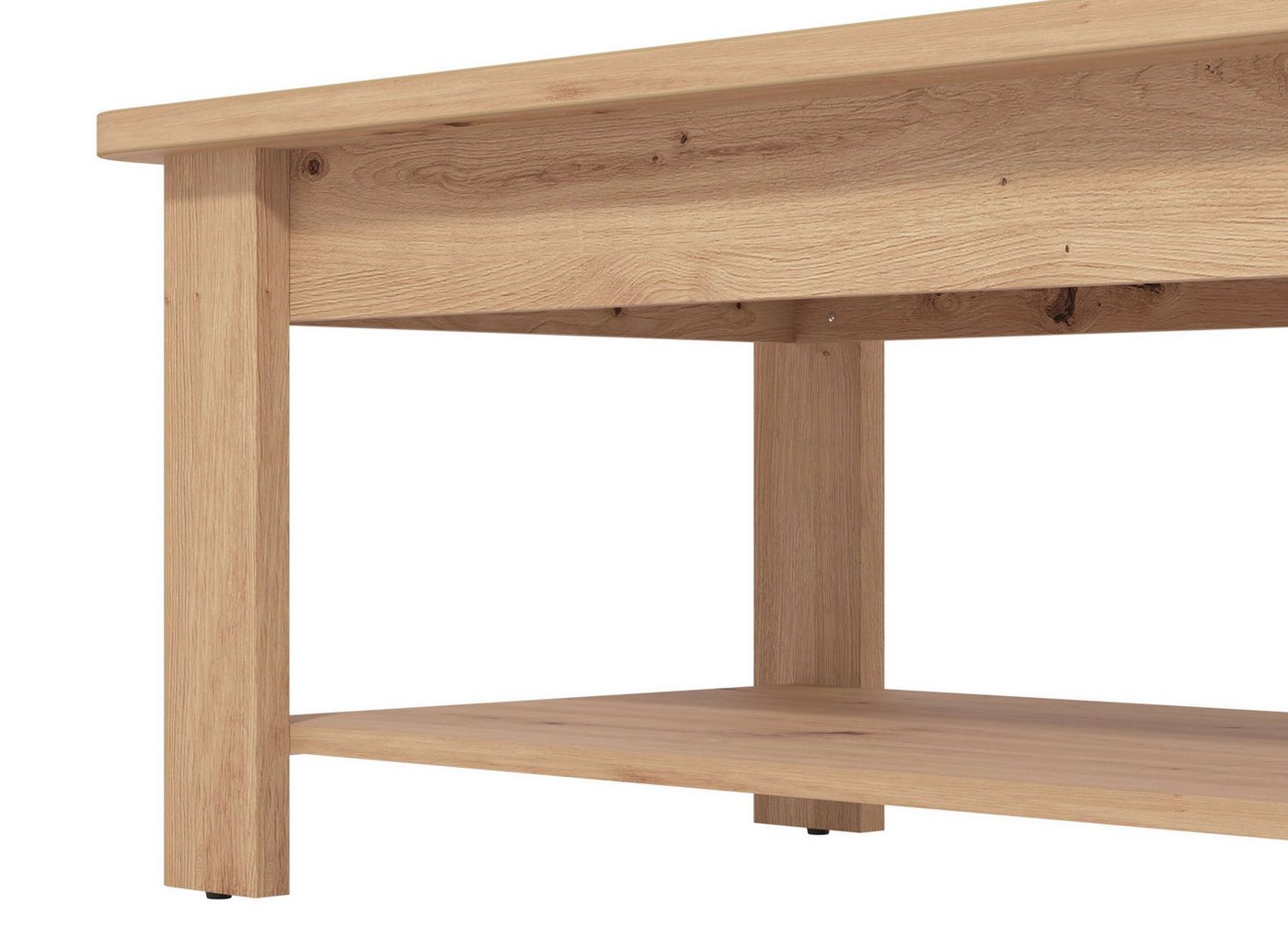 Home affaire Couchtisch Jersey Kaffeetisch, 124 cm, in trendigen Farben, modern, Eleganter Couchtisch, zeitloses Design, mit eine Ablagebode – Bild 5 von 5