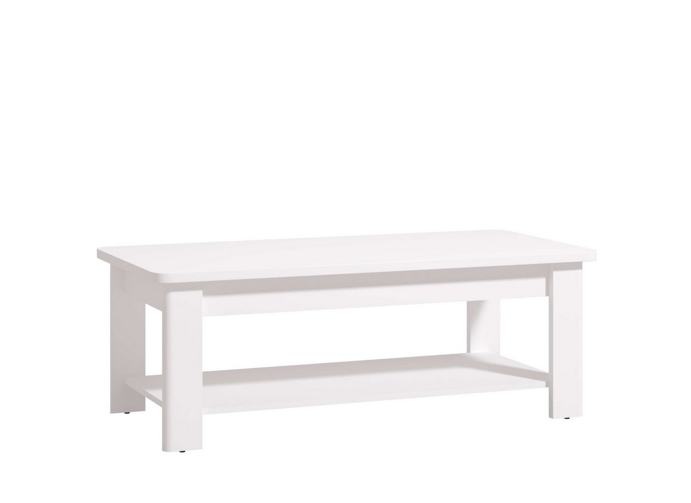 Home affaire Couchtisch Jersey Kaffeetisch, 124 cm, in trendigen Farben, modern, Eleganter Couchtisch, zeitloses Design, mit eine Ablagebode – Bild 4 von 5
