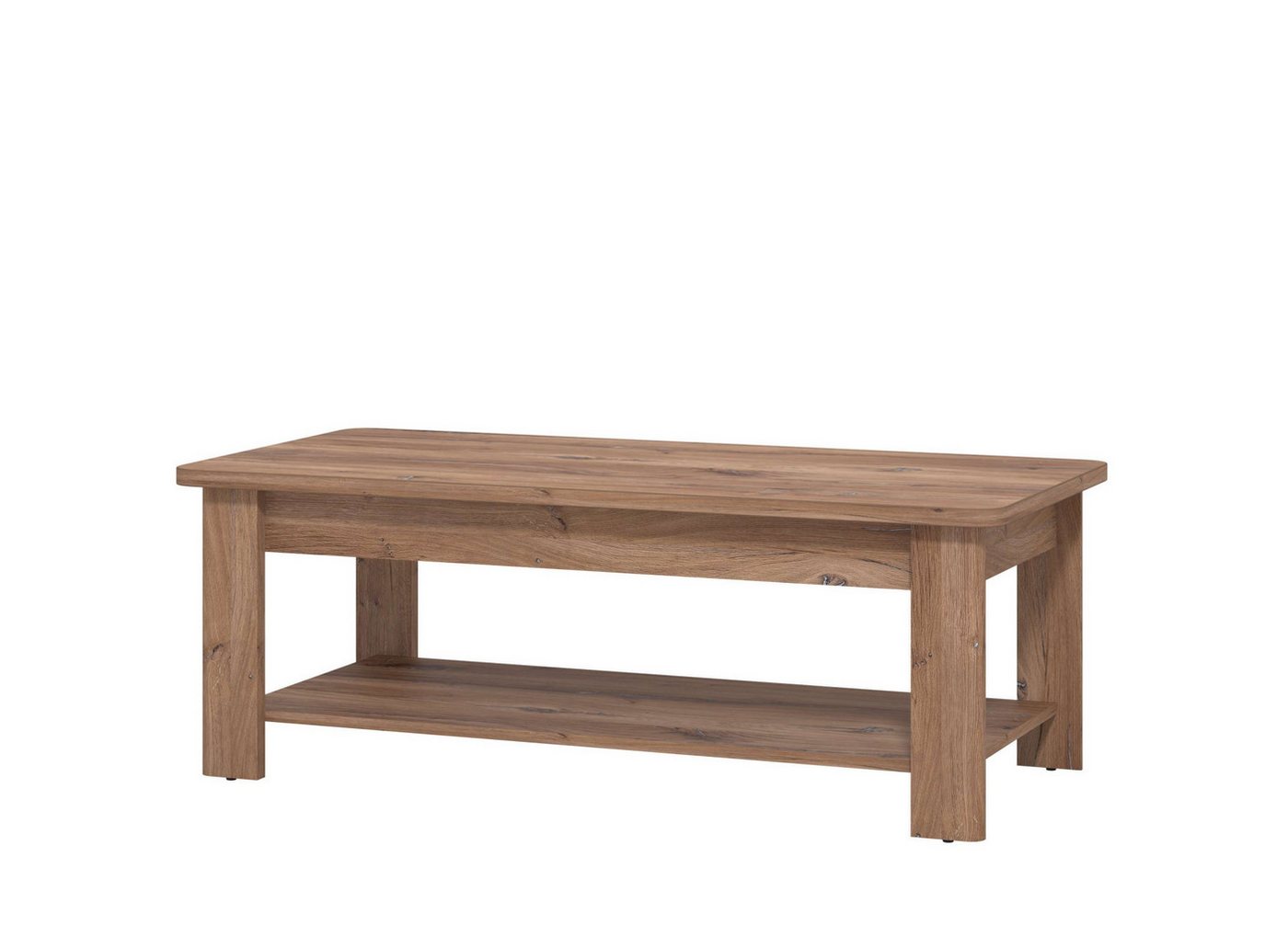 Home affaire Couchtisch Jersey Kaffeetisch, 124 cm, in trendigen Farben, modern, Eleganter Couchtisch, zeitloses Design, mit eine Ablagebode – Bild 4 von 5