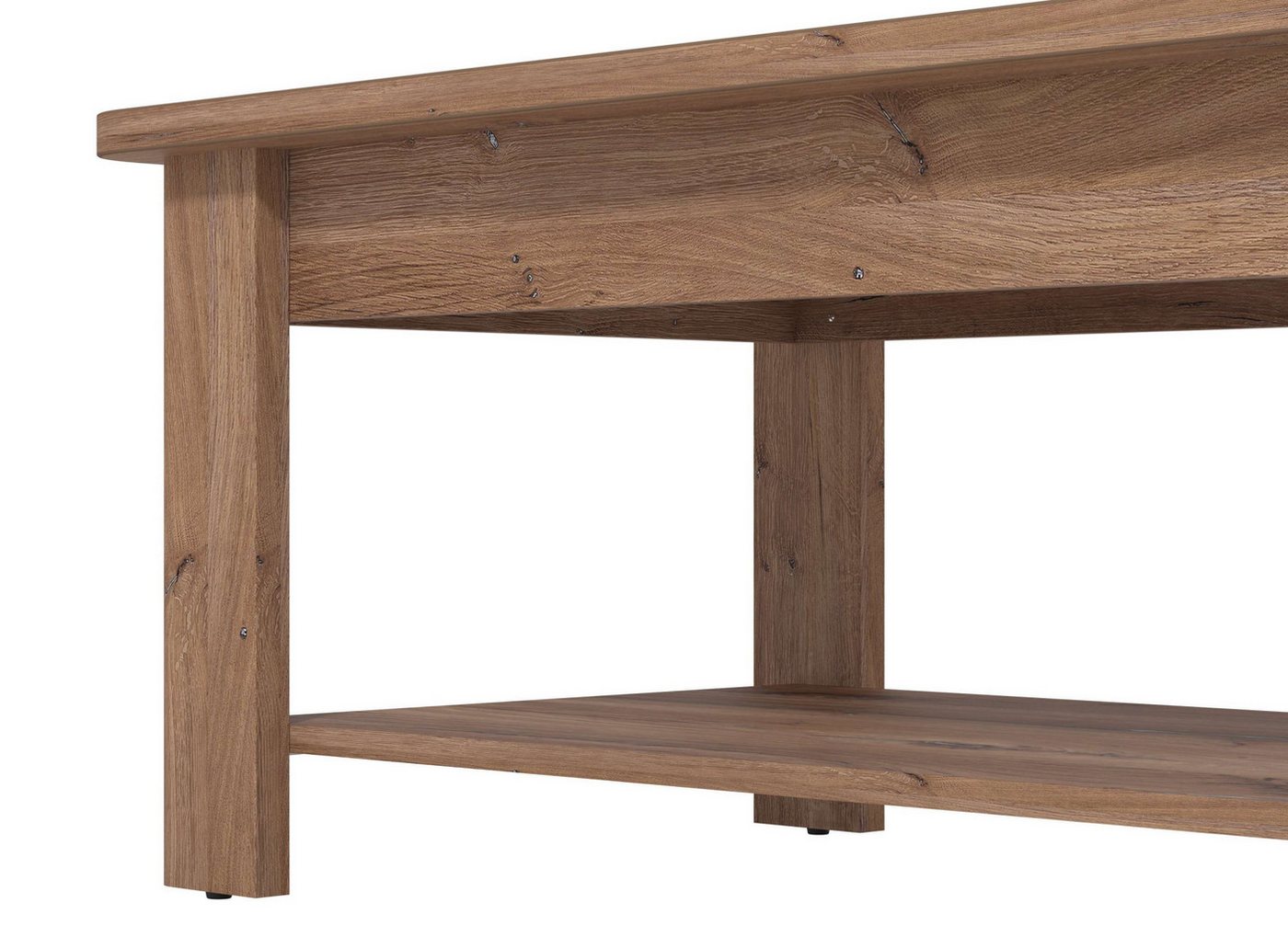 Home affaire Couchtisch Jersey Kaffeetisch, 124 cm, in trendigen Farben, modern, Eleganter Couchtisch, zeitloses Design, mit eine Ablagebode – Bild 5 von 5