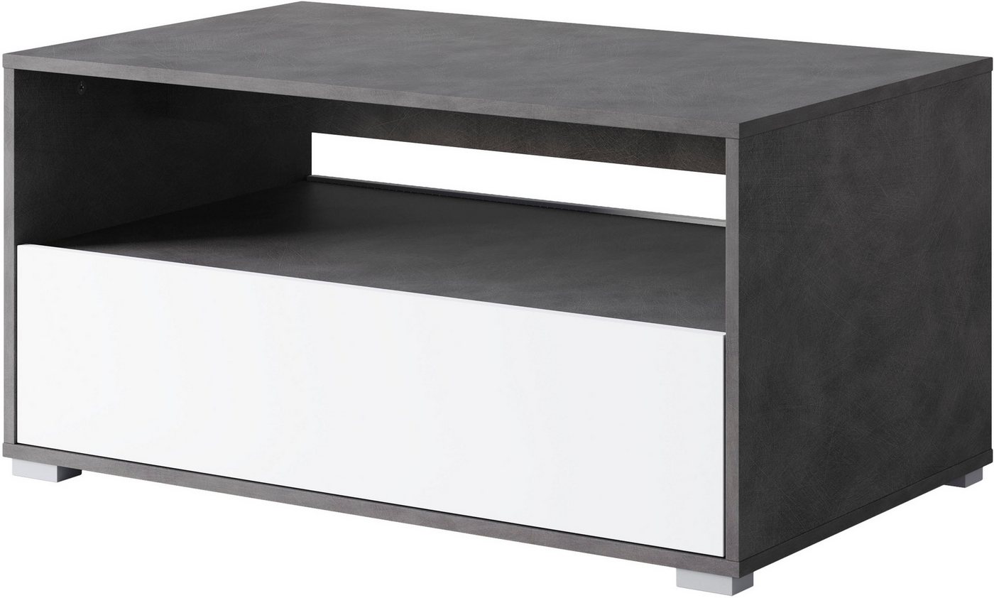 Home affaire Couchtisch Kenia (1-St), Rechteckiger Kaffeetisch, 90x55 cm, mit offenem und geschlossenem Fach – Bild 2 von 5
