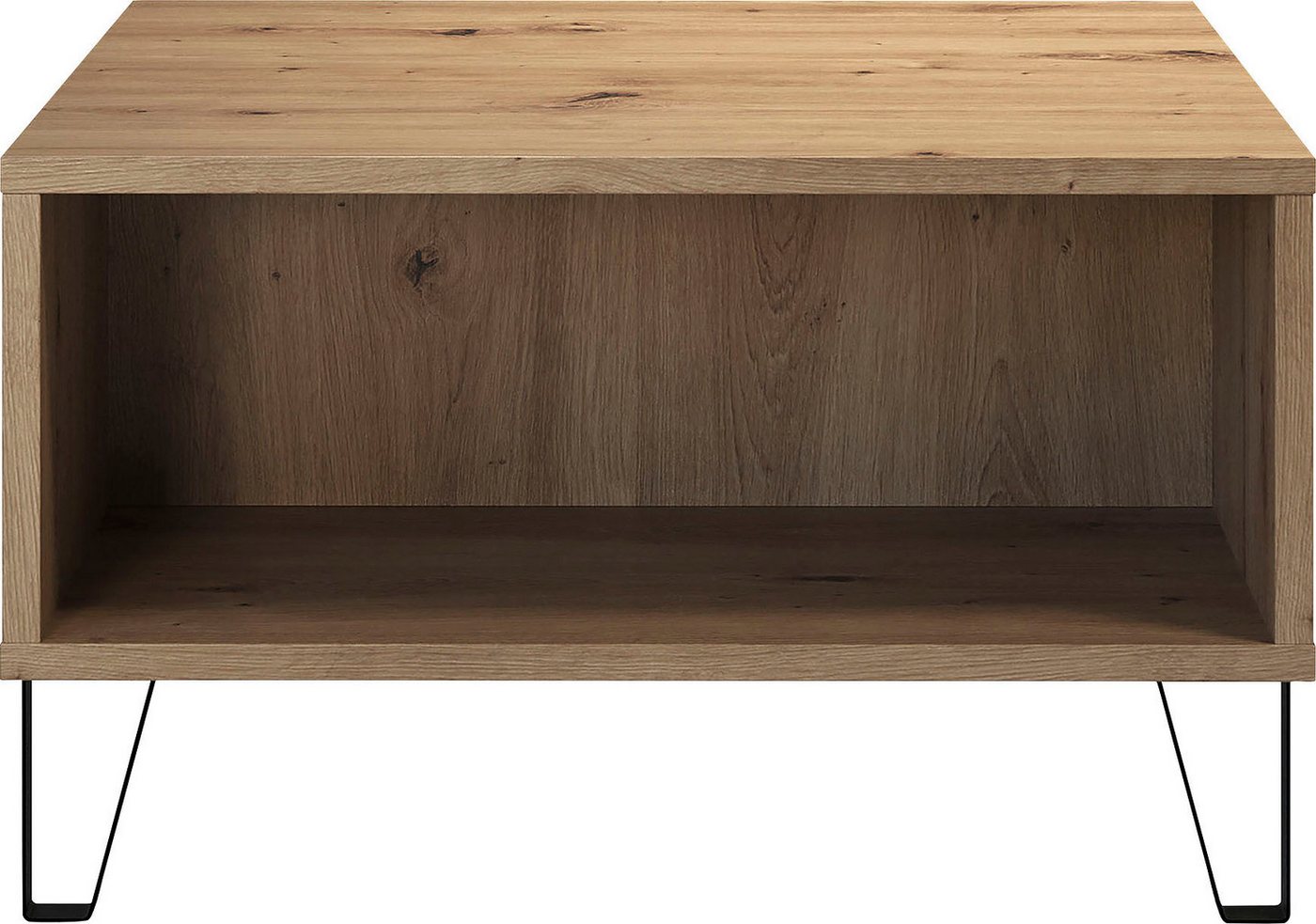 Home affaire Couchtisch Tarragona, Couchtisch mit 2 offenen Fächern - (B/T/H) 60/60/37 cm – Bild 4 von 5