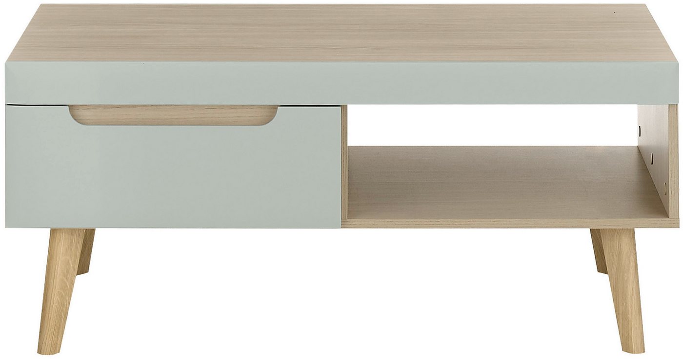 Home affaire Couchtisch Torge, Beistelltisch, Wohnzimmertisch, Tisch, Sofatisch (1-St), Schubkästen und Ablagefach, in drei Farben verfügbar – Bild 2 von 5