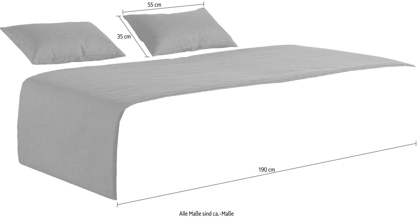 Home affaire Dekokissen Tommy, Kissen-Plaidset für »Tommy« Boxspringbett – Bild 2 von 3