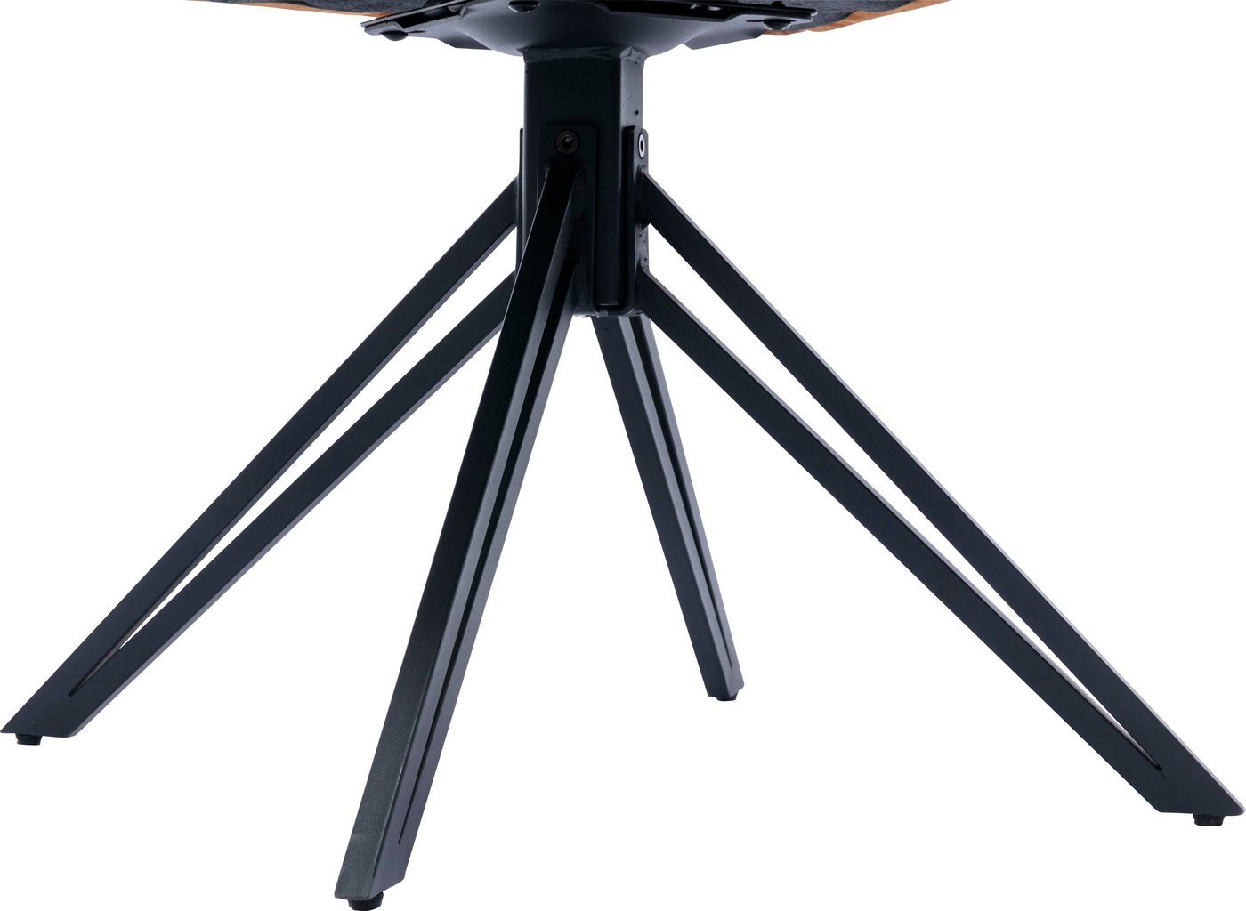 Home affaire Drehstuhl Soller (Set, 2 St), Luxus-Microfaser Bezug, 180 ° drehbar, Metallgestell – Bild 4 von 5