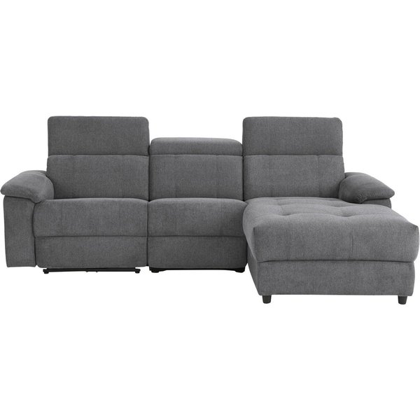 Home affaire Ecksofa Binado, L-Form, mit manueller oder elektrischer Relaxfunktion mit USB-Anschluss