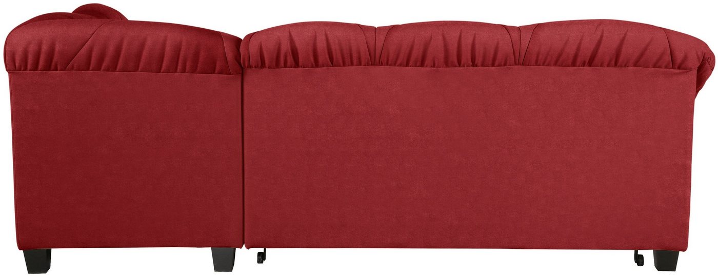 Home affaire Ecksofa Camelita, Landhaus Sofa, 2 Varianten: Recamiere- oder Ottomane, L-Form, wahlweise mit Bettfunktion – Bild 4 von 5