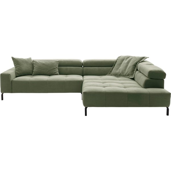 Home affaire Ecksofa Claya, 311 cm breit, L-Form, inkl. Kopfteilverstellung, ohne elektrischen Sitzvorzug