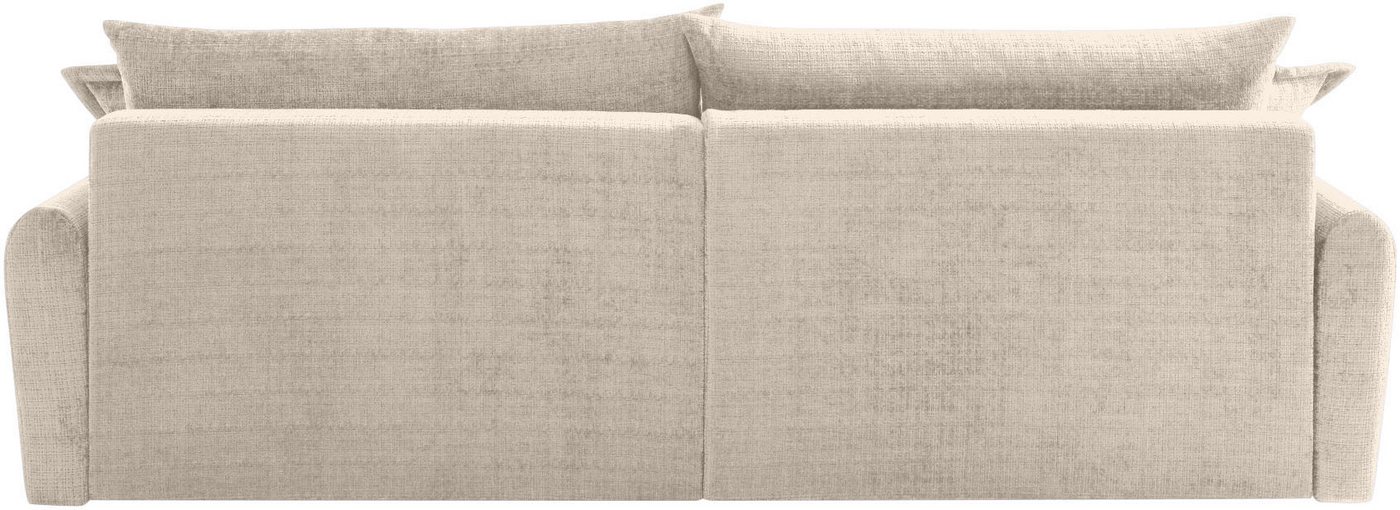 Home affaire Ecksofa Finca XL L-Form, B: 190 cm, 4 Zierkissen, Mega-Sofa, in Cord oder Chenille-Struktur, Federkern – Bild 5 von 5