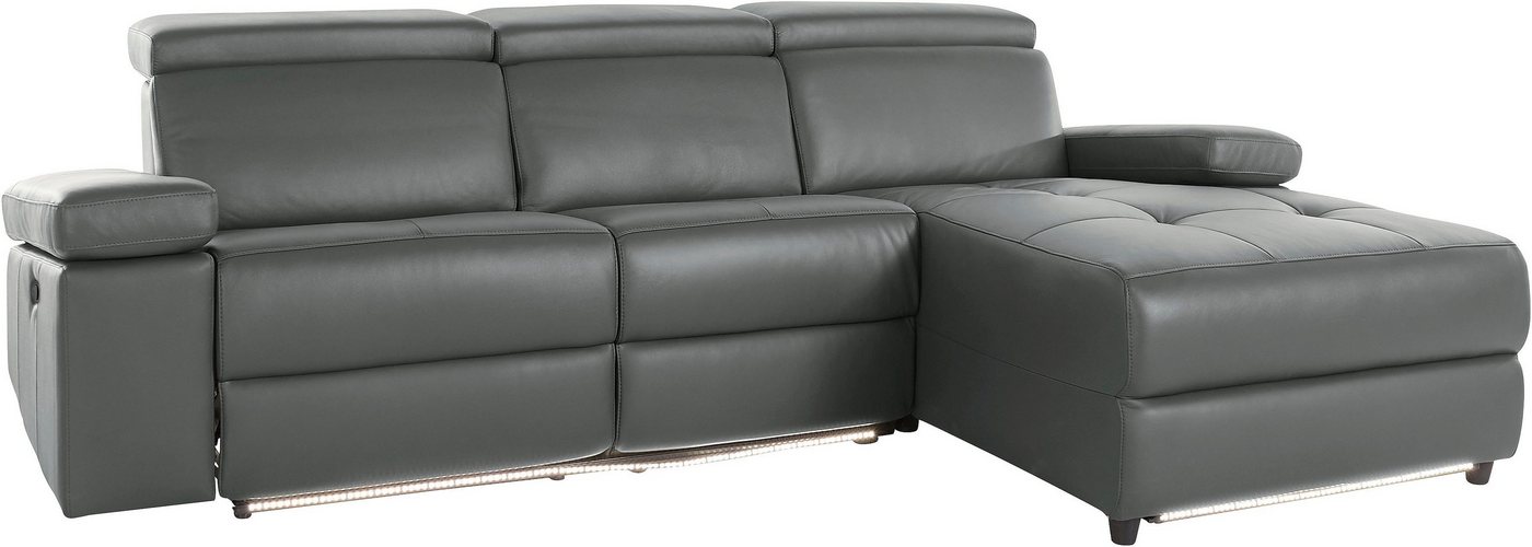 Home affaire Ecksofa Kilado, L-Form, mit Relaxfunktion, verstellbarer Armlehne, Kopfteilverstellung – Bild 3 von 5