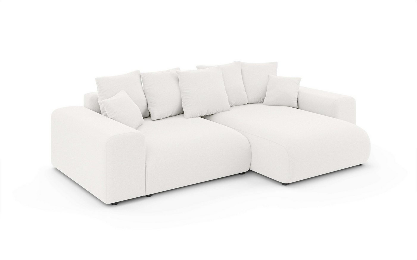 Home affaire Ecksofa LAKESIDE mit Bettfunktion und Bettkasten, B/T/H 257/166/84 cm, L-Form, Recamiere beidseitig montierbar, mit Wellenunterfederung – Bild 5 von 5