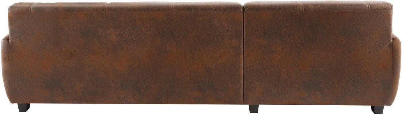Home affaire Ecksofa Nika zeitlos und elegant, L-Form, wahlweise mit Bettfunktion, auch in Cord – Bild 5 von 5