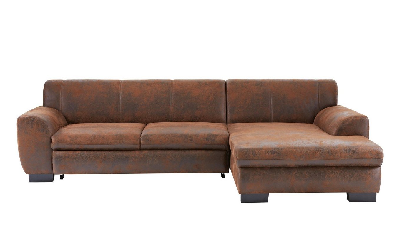 Home affaire Ecksofa Nika zeitlos und elegant, L-Form, wahlweise mit Bettfunktion, auch in Cord – Bild 2 von 5